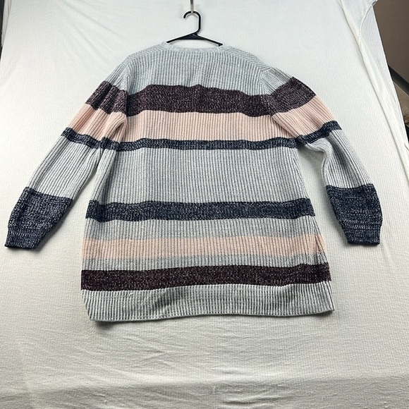 Fortune & Ivy Sweater Gray, Pink, Burgundy Women's Size XXL - Picture 6 of 7